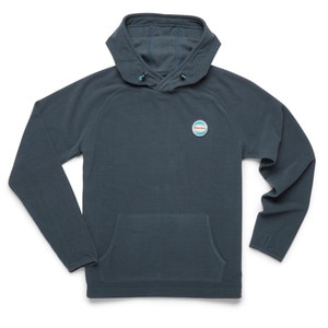 Howler Brothers Palo Duro Fleece Hoodie Men's in Station Blue